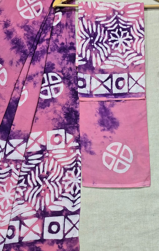 elegant lightweight cotton suit with mulmul dupatta