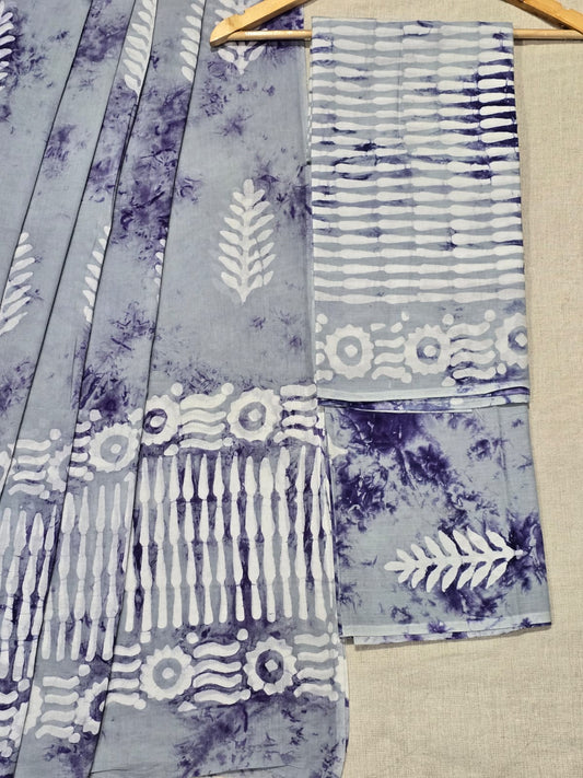 premium soft cotton suit with mulmul dupatta